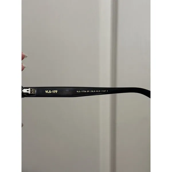 NWOT Valentino VLS 177 Black Oversized Square Sunglasses‎ Unisex Luxury - Image 5