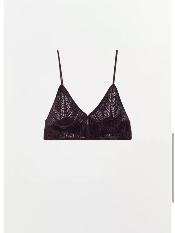 Zara fringe mini top. M - Image 3