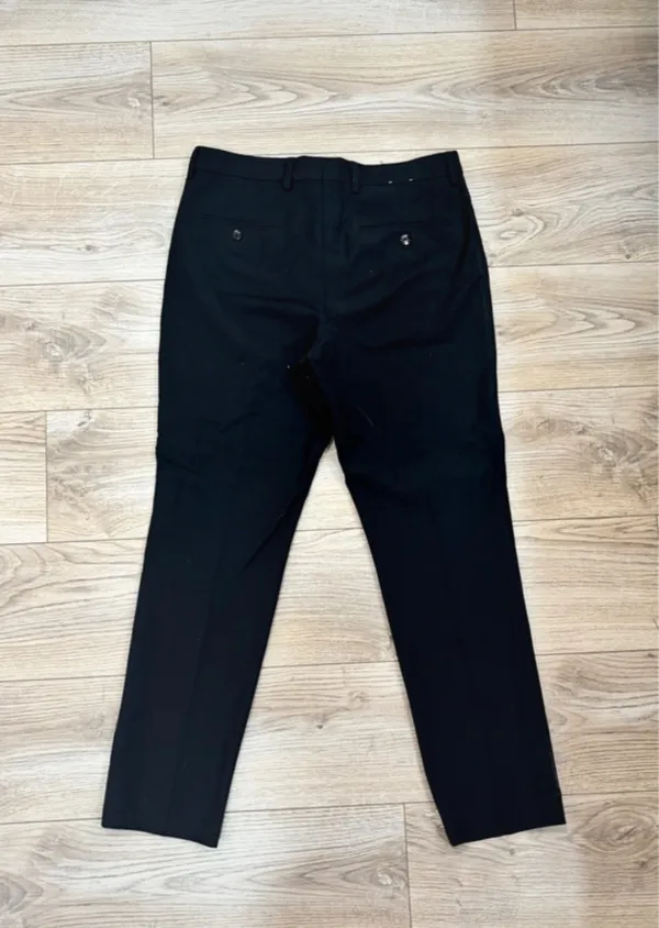Express Men’s Slim Fit Black Dress Pants 31x32 - Image 2