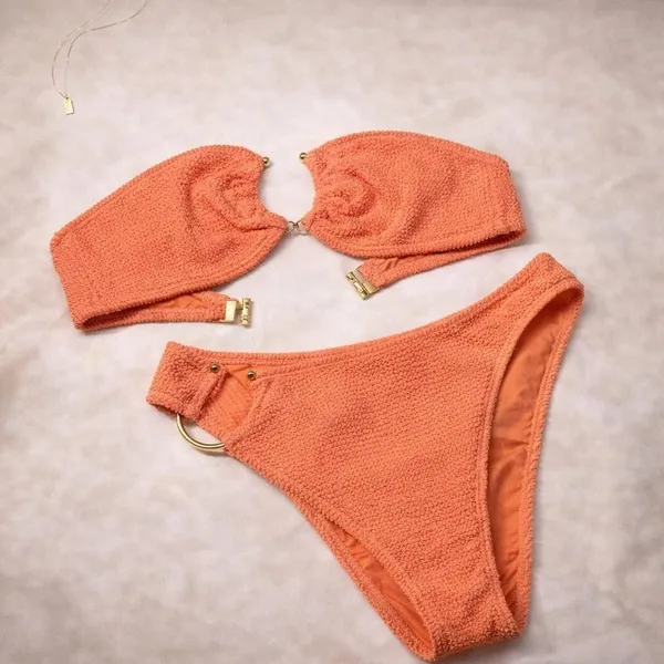 Nasty-gal Women's Orange Bikinis-and-tankini-sets - Image 2