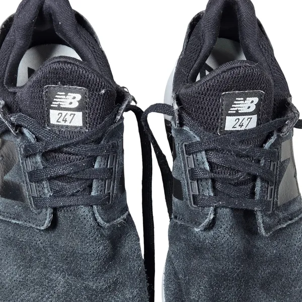 New Balance 247 Black White Gum Sole‎ RevLite Suede Mesh Sneakers WS247CI 8 - Image 10