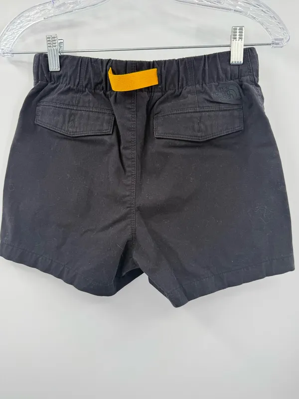 The North Face Women's Field Shorts Black w/ Yellow Belt‎ Size 0 - Image 3