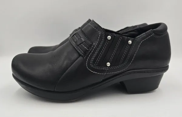 Abeo 24/7 Carina Slip On Slip Resistant Shoes Black Women's Size 7.5 Work Clogs - Image 2