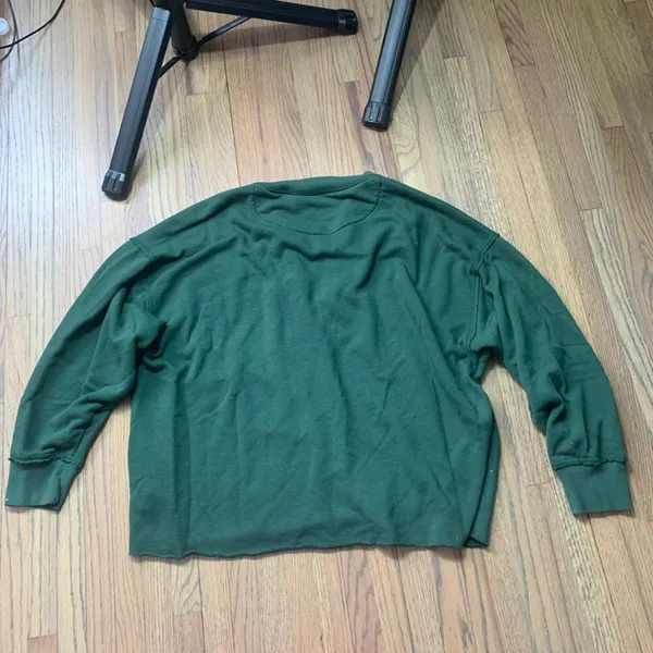 Aerie green sweatshirt small - Image 8