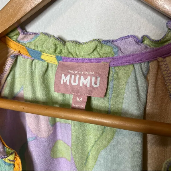 Show Me Your Mumu Summer Sorbet Bright Abstract Char Tunic Swim Coverup - Image 6