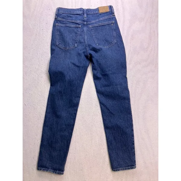 Madewell The Perfect Vintage Jean Women 27 Blue High Rise‎ Straight Leg Denim - Image 12