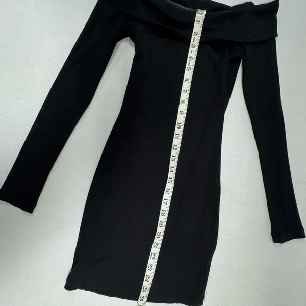 White Fox Boutique Women's‎ Black Dress - Size S. - Image 10