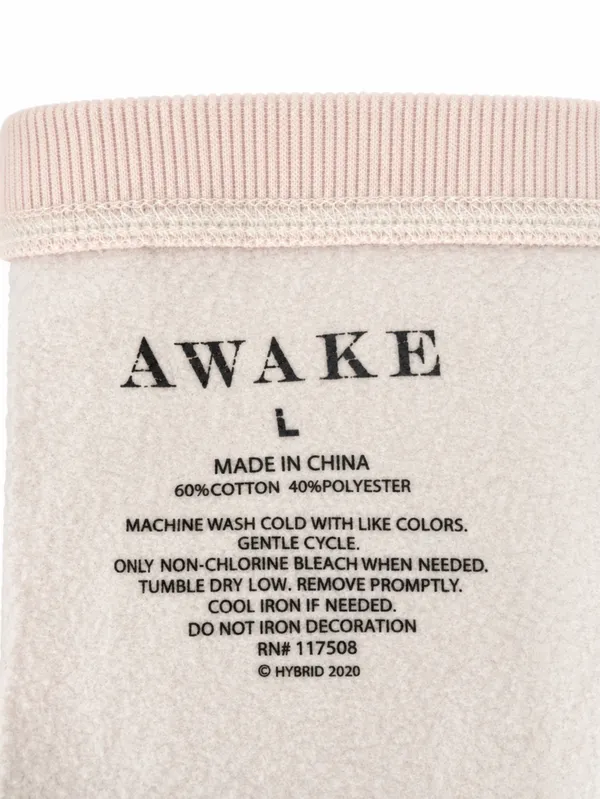 Awake Good Vibes Only Floral Graphic Crewneck Sweatshirt - Blush - Image 3