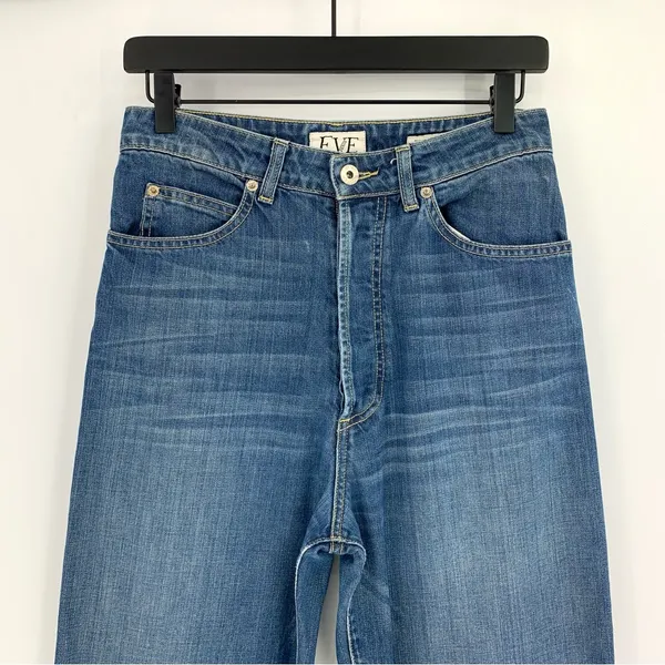 EVE DENIM The Juliette Straight Leg Denim Jeans 28 - Image 2