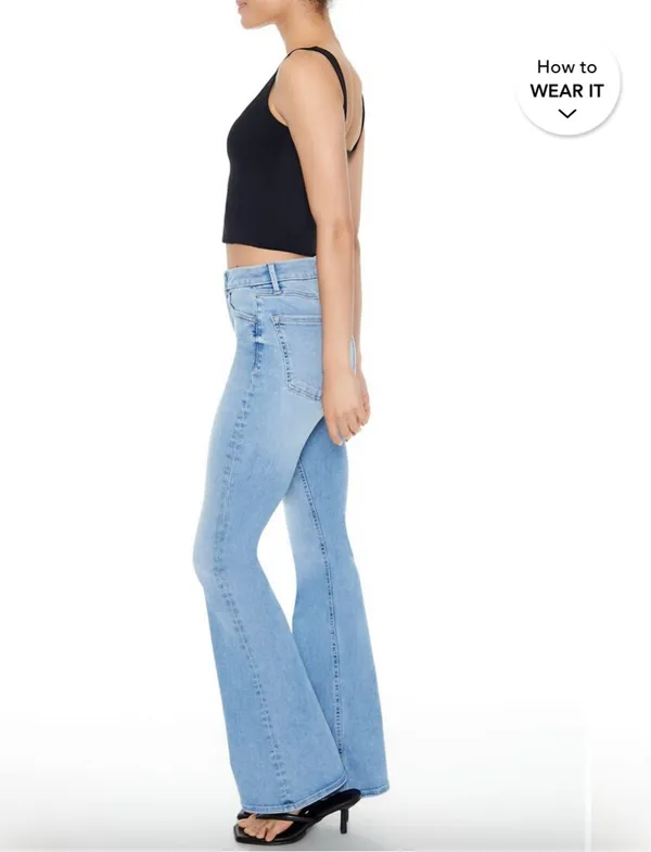 Forever 21 Curvy Flare Jeans - Image 2