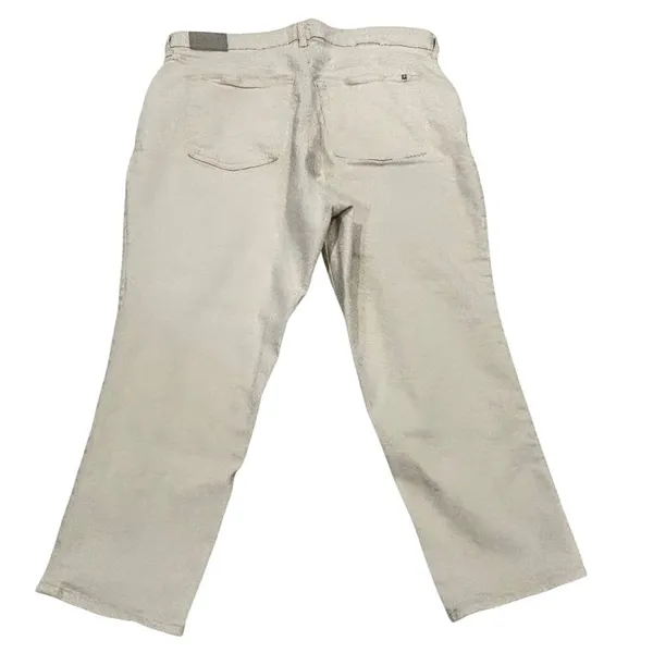 Everlane Cream Off-White Curvy Cheeky Organic‎ Jeans Denim Women's Size 35 Crop - Image 3