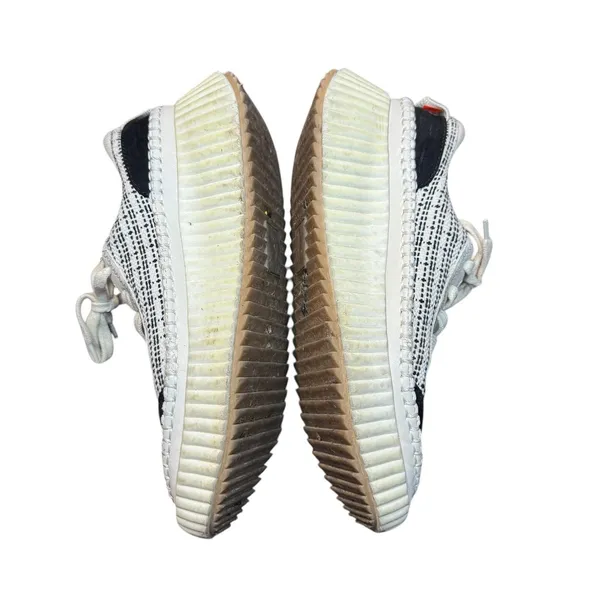 Dolce Vita Dannis Shoes Womens Size 8 White Woven Platform Low Top Sneakers‎ - Image 5