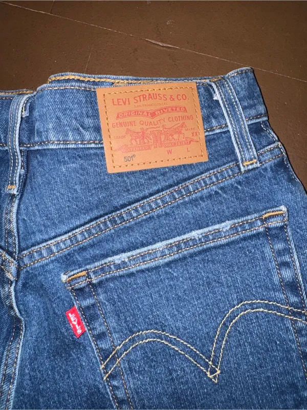 Levi’s 501 High Rise Shorts - Image 2