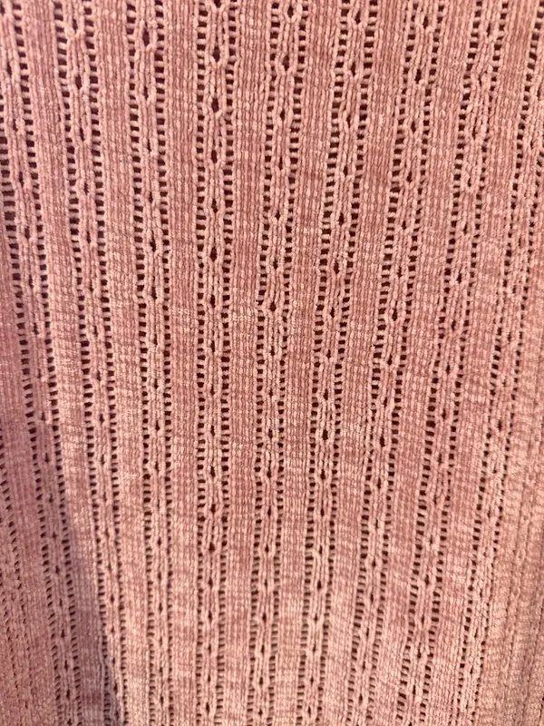 Hollister Pink Long Sleeve Crop Top Size Large - Image 4