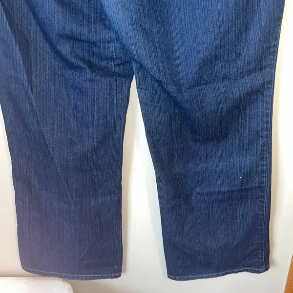 DenimLite Dark Wash Bootcut Jeans Size 18 Tall - Image 11