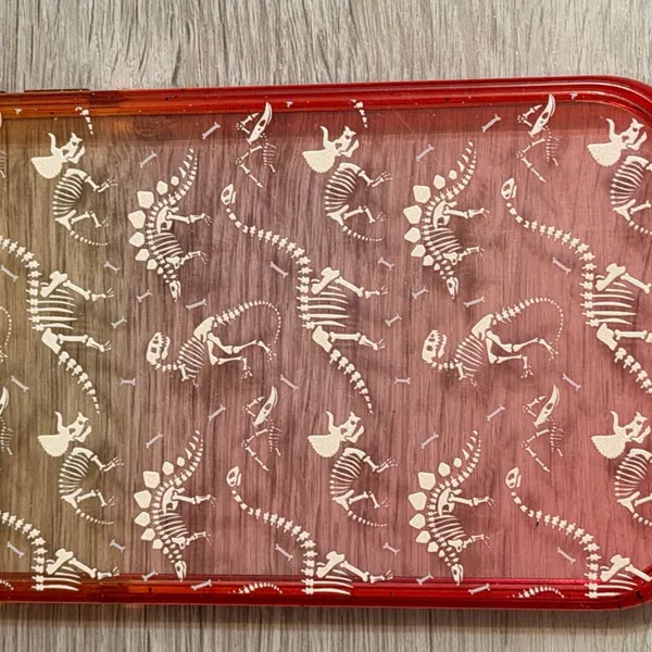 Casetify Dinosaur Fossils/skeleton Ombré iPhone 15 pro max impact case - Image 2