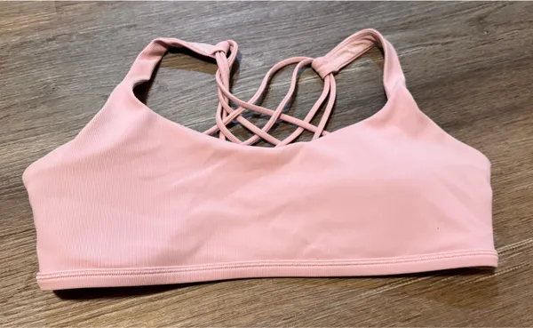 Lululemon Free to Be Ribbed Bra - Wild *Light Support A/B Cup in Pink Peony - Image 2