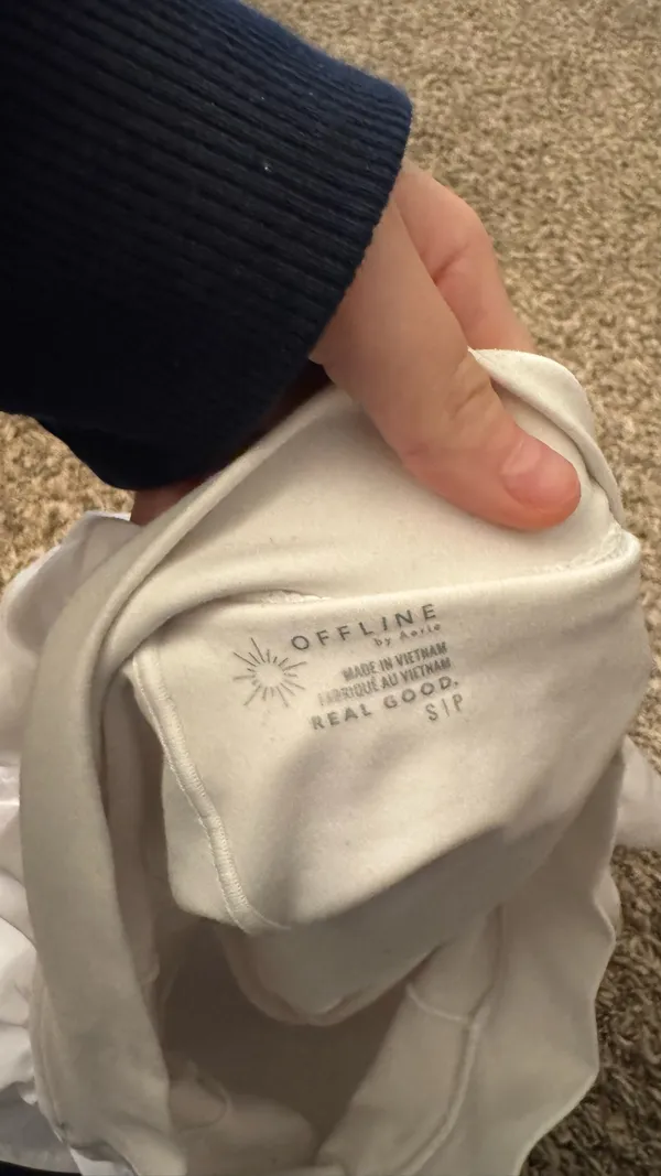 Aerie White Skirt/shorts - Image 5