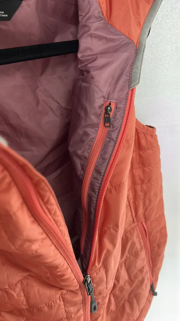 Patagonia Nano Puff Vest Women’s Orange S - Image 4
