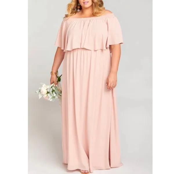 NWOT SHOW ME YOUR MUMU SMYM Hacienda Maxi Dress Dusty Blush XXL - Image 4