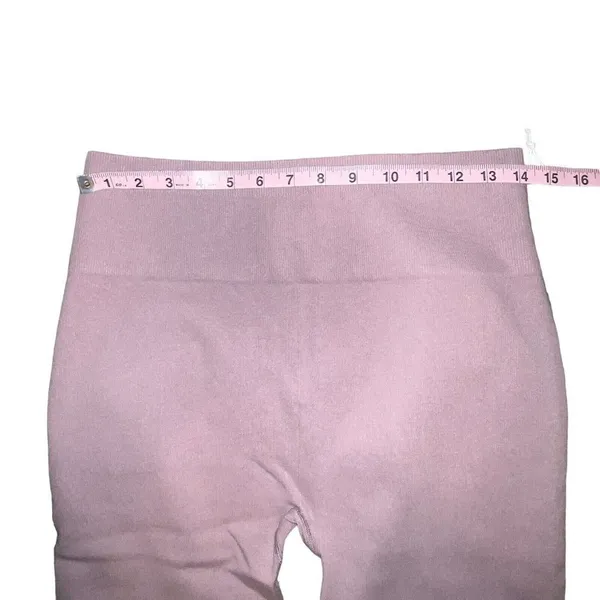 Everlane The‎ Seamless Legging Rib Knit Light Purple Size XL/XXL NWT $58 MSRP - Image 4