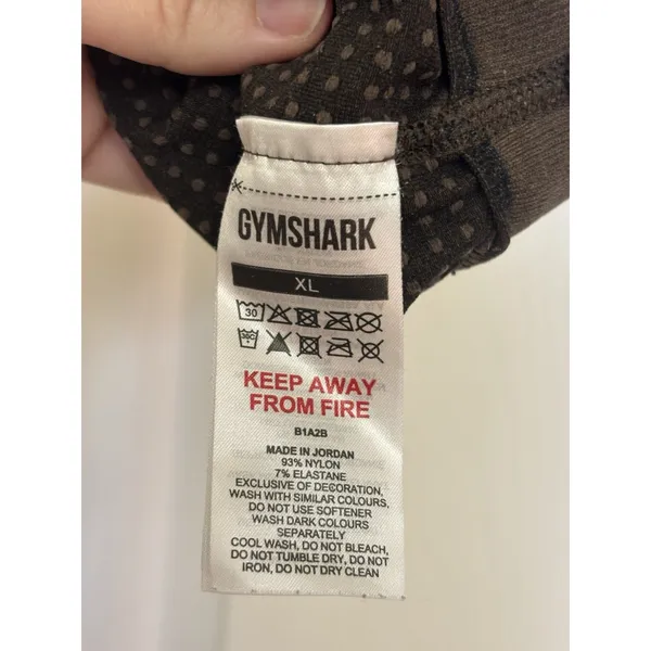 Gymshark VItal Seamless Leggings Mocha Brown XL Stretch Gym Workout - Image 7