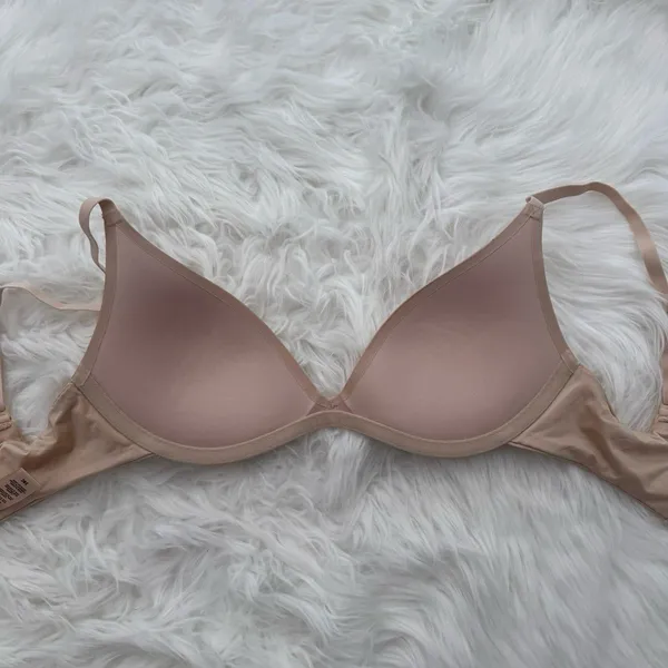 Skims Wireless Super Pushup Bra Sand Size 30C - Image 6