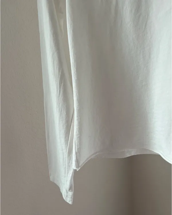 Brandy Melville Long White Sleeve Top - Image 4
