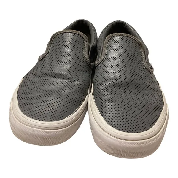 VANS, perforated leather off-the-wall shoes‎ - Image 2