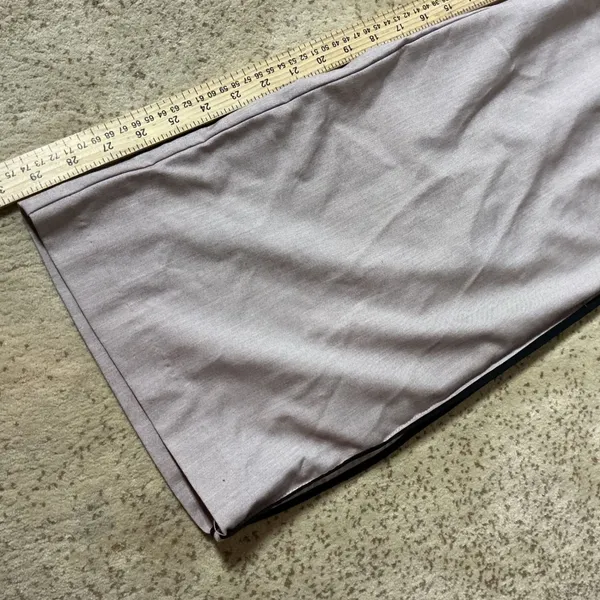 ASOS‎ DESIGN Minimalist Womens Light Pink Wide Leg Side Stripe Trousers Size S - Image 3