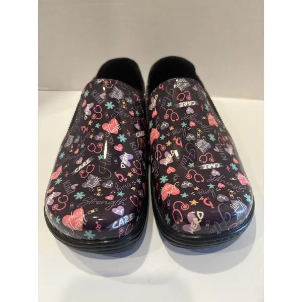 Klogs by Koi Women’s Nursing Clogs Healthcare Print Slip Resistant Shoes - Image 2