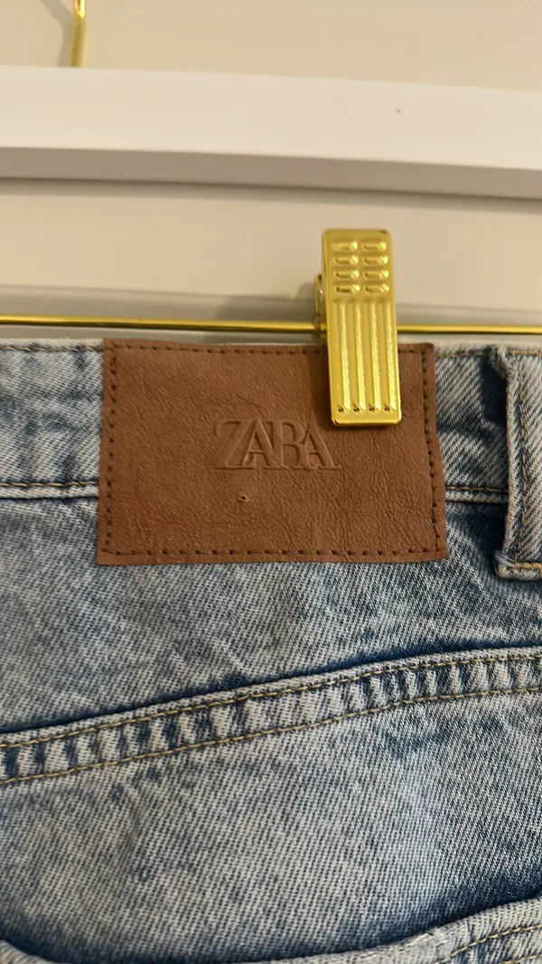 ZARA Jeans Mom High-Rise Slim Fit Mom Ankle Comfort - Image 4