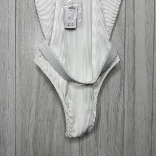 NWT Abercrombie & Fitch Ribbed Belted One Piece Swimsuit Cheeky size S Small - Image 7