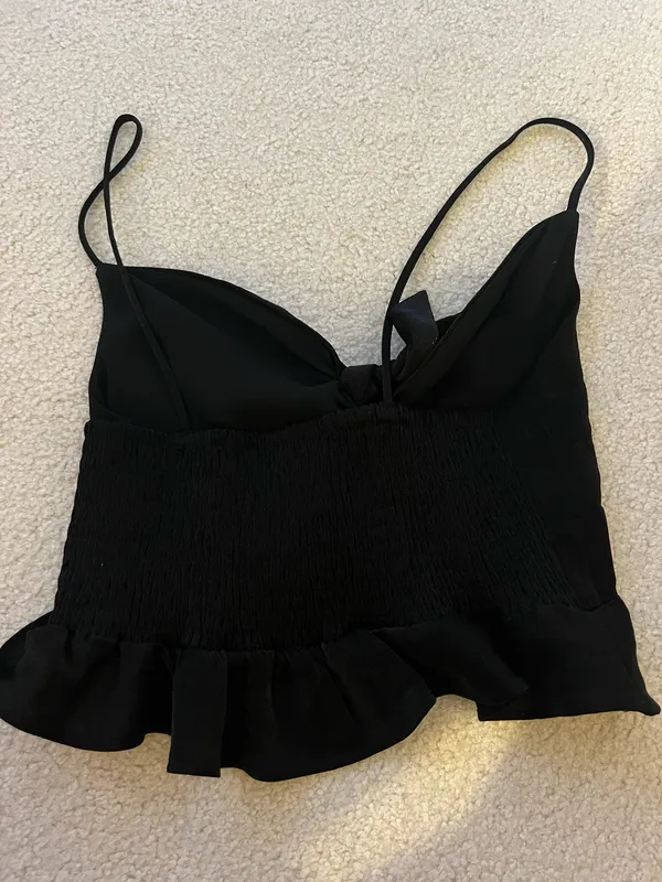 Black ZARA Top - Image 2