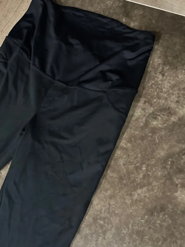 Isabel Maternity Over-Belly Ponte Maternity Pants Small Maternity - Image 8