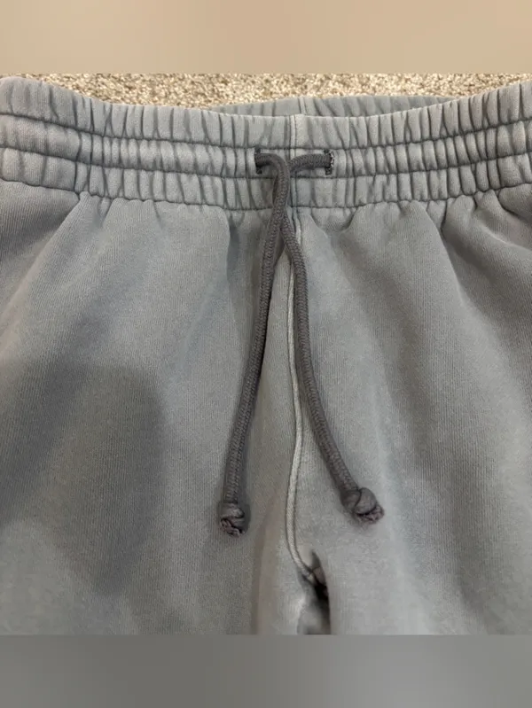 TNA Aritzia Sweatfleece Boyfriend Sweatpants Cozy Fleece Joggers Womens XS Gray - Image 9