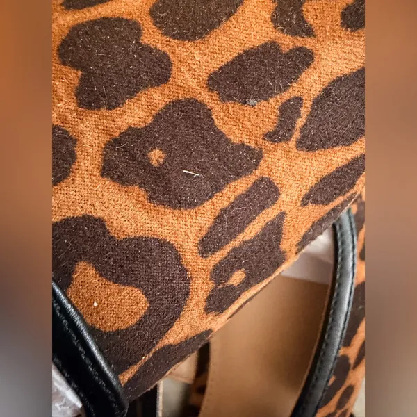 Women's London Sling Back Leopard Print Flats - A New Day NWT - Image 5