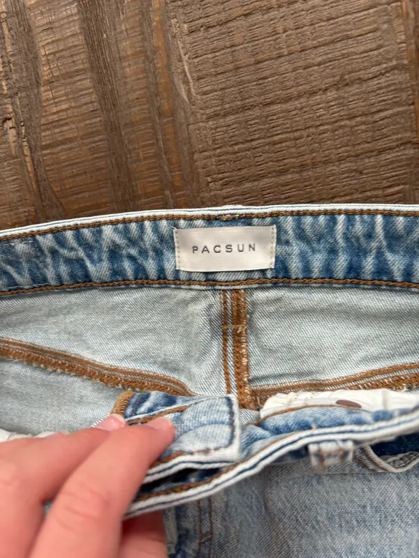 PacSun Mini Jean Skirt 26 - Image 3