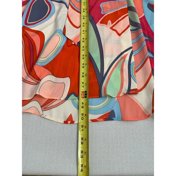Alexis x Target Mixed Floral Belted Geometric Midi dress‎ size XS - Image 7
