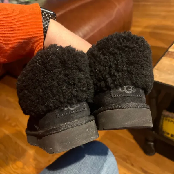 UGG‎ Women's Ultra Mini Braid Boot black women’s 8 - Image 3