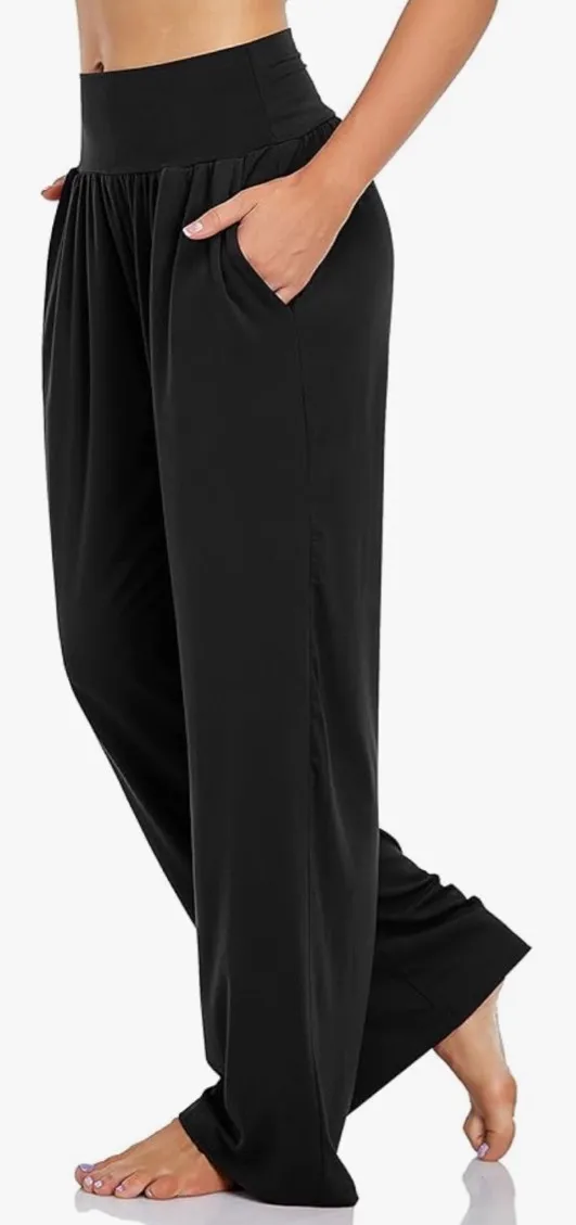 Amazon Women's Casual Loose Wide Leg Cozy Yoga Sweatpants - Image 2