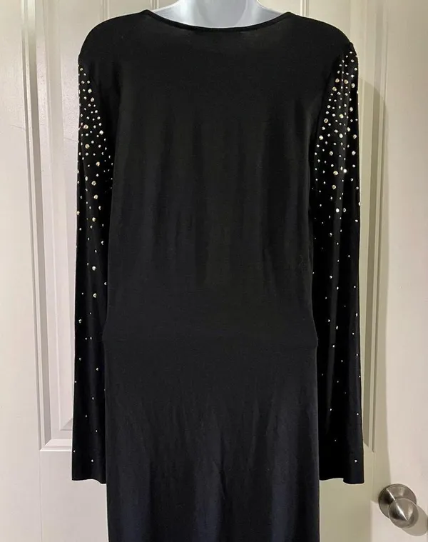 Sale! NEW! Gianni Bini Black Embellished Dress - Image 4