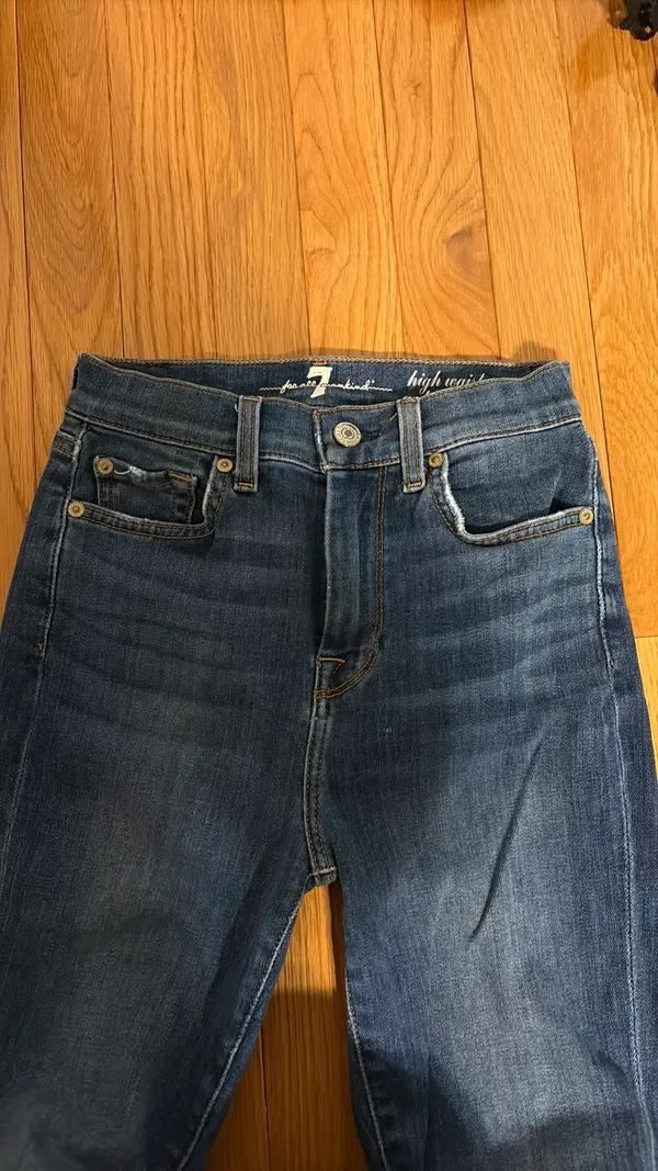 Jeans All For 7 Mankind Skinny Ankle High-Waisted - Image 3