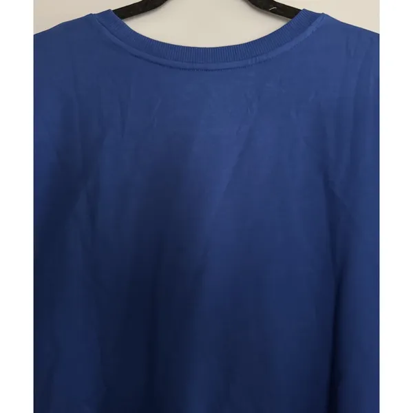 Universal Standard Fiona Open Side Sweatshirt Cotton‎ Blue Size Small (14-16) - Image 4