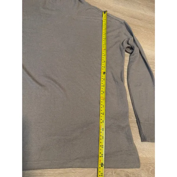 Abercrombie Fitch Soft Cozy Mock Neck Women's Sm Lightweight Long Sleeve Sweater - Image 3