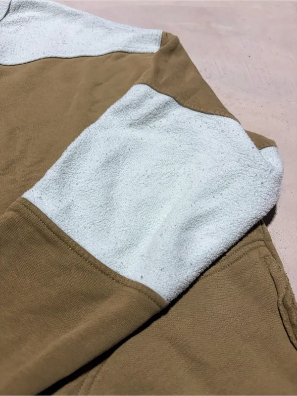 Free people jordan colorblock Two-Tone Olive & mint Pullover Sweater XS - Image 3