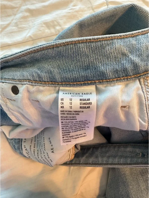 American Eagle Mom Straight Jean - Image 8
