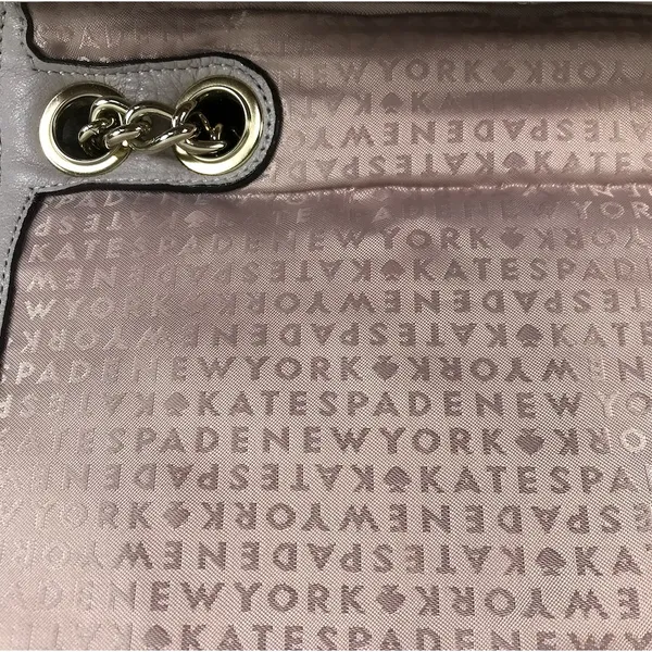 KATE SPADE Cow Leather Emery Court Eliza Shoulder Crossbody Chain Quilted Bag - Image 15