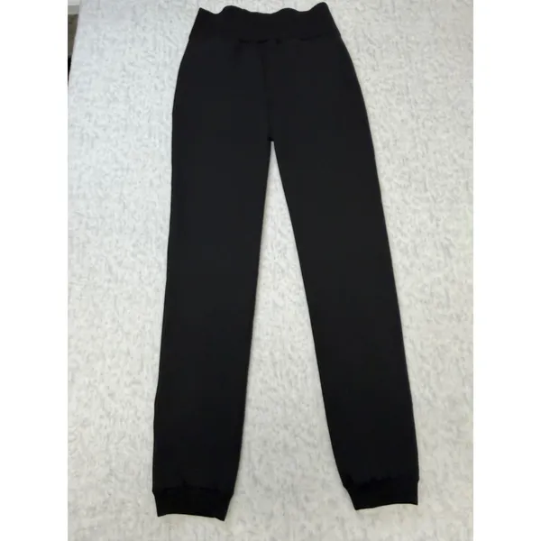 Free Country Womens Black Faux Fur Lined Leggings Ribbed‎ Waist XS/S 41LAF4527S - Image 3