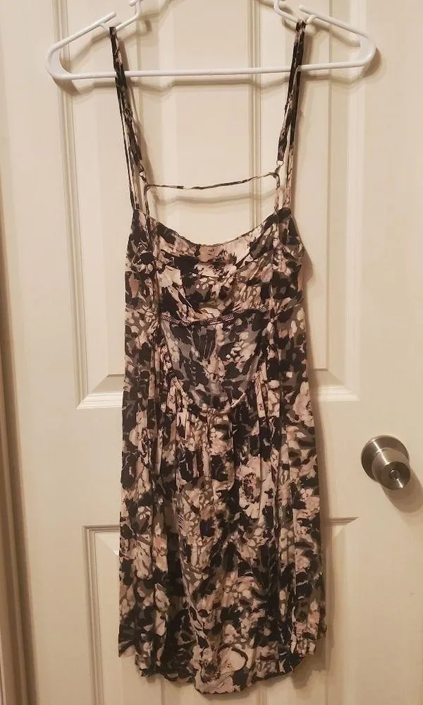 Free People Intimately People Floral Dress Green and Pink Size Small - Image 5